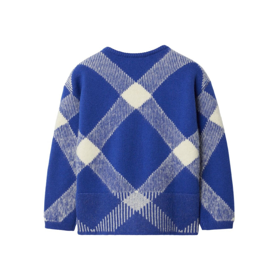 Burberry Kids Vintage Check Knitted Cardigan