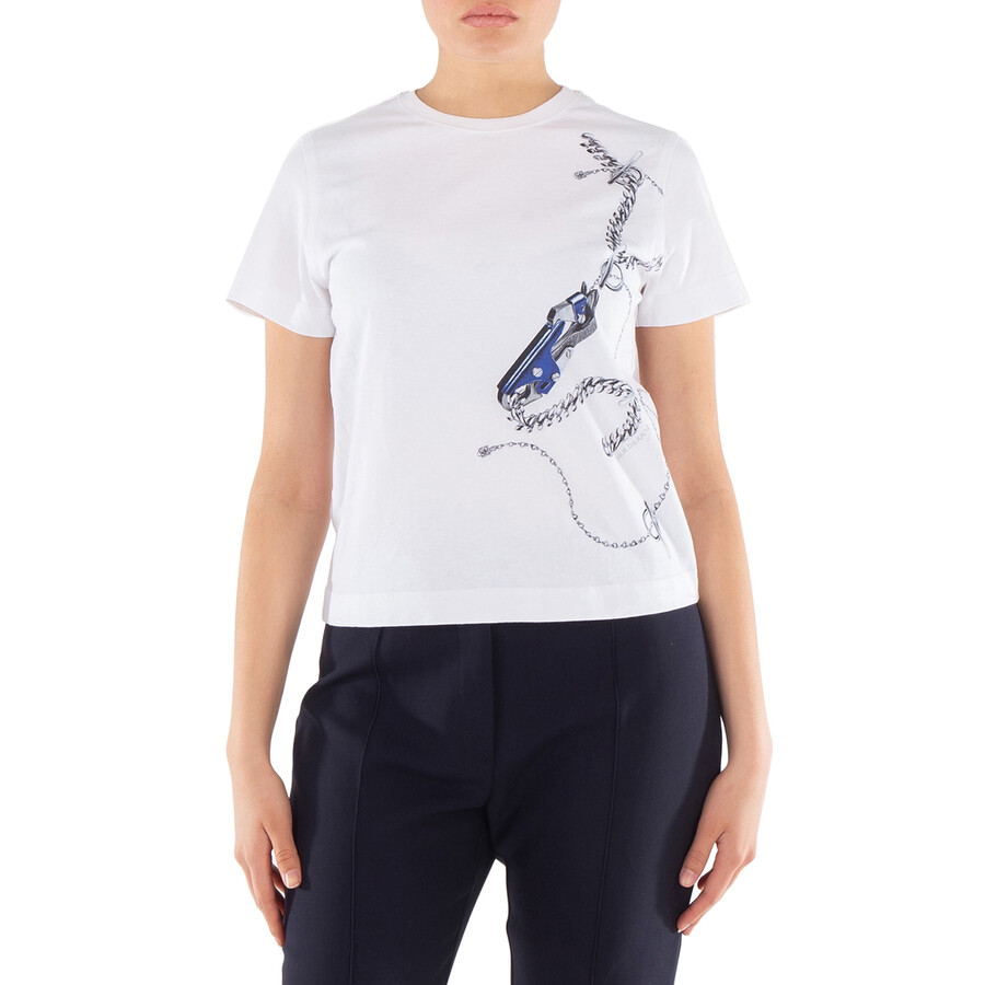 Knight-Print Cotton T-Shirt