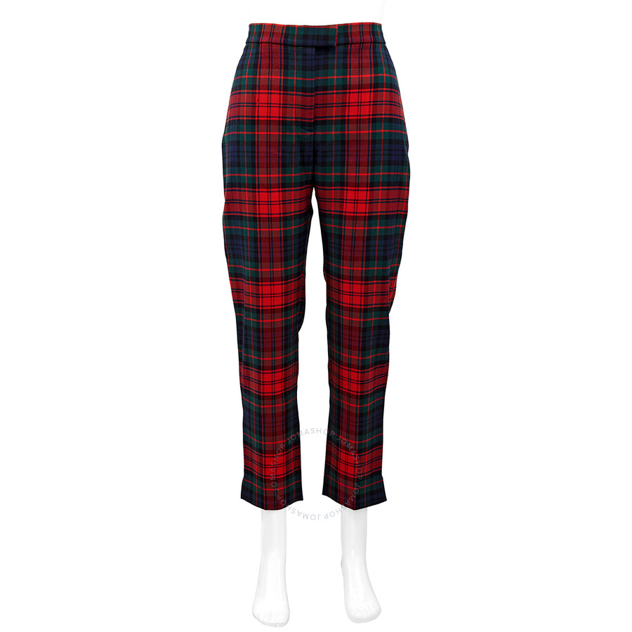 burberry red pants