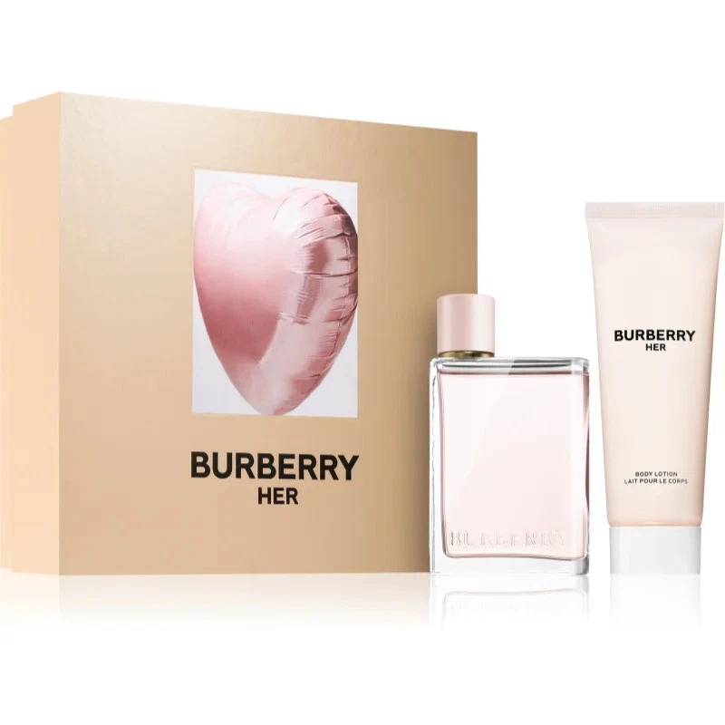 Burberry Ladies Burberry Her Gift Set Fragrances 3616305628831