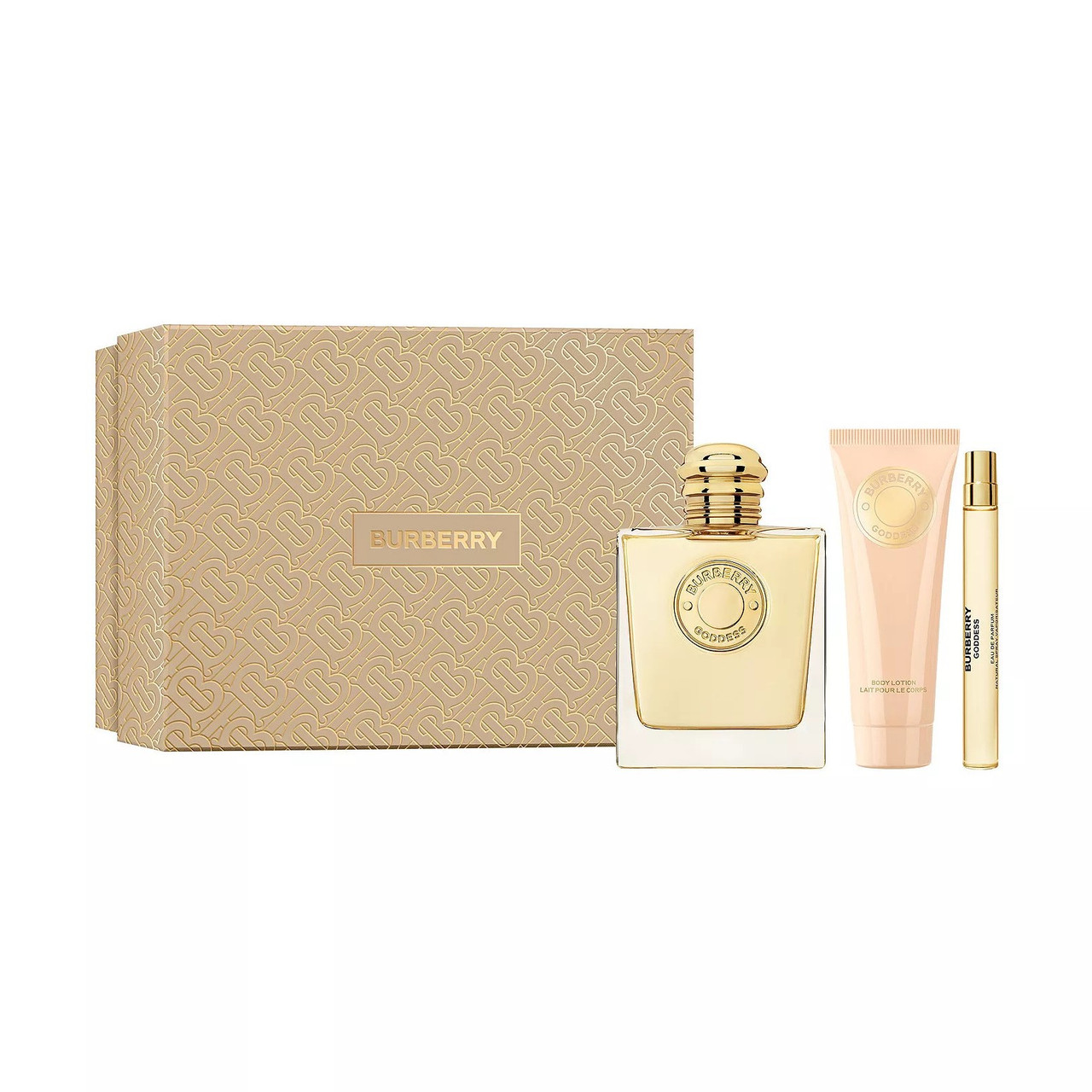 Burberry Ladies Goddess Gift Set Fragrances 3616304161919