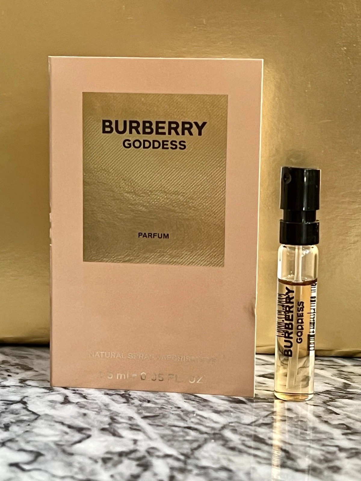 Burberry Ladies Goddess Parfum 0.05 oz Fragrances 3616305271747