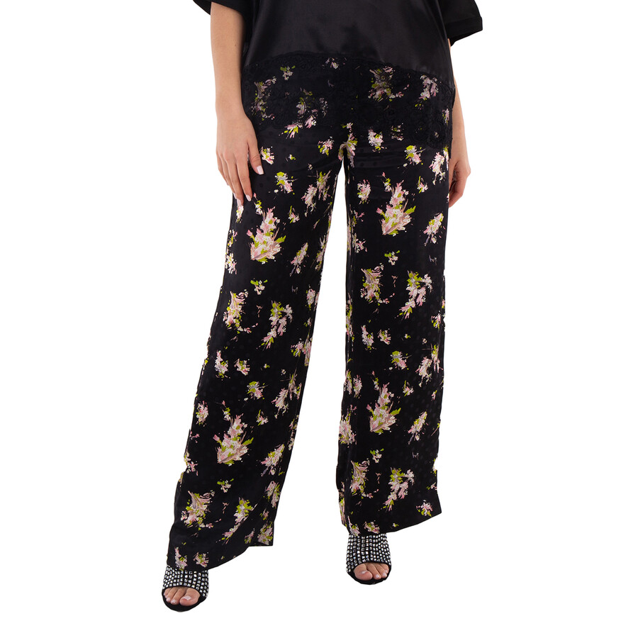 Ladies Jane Floral Print Trousers