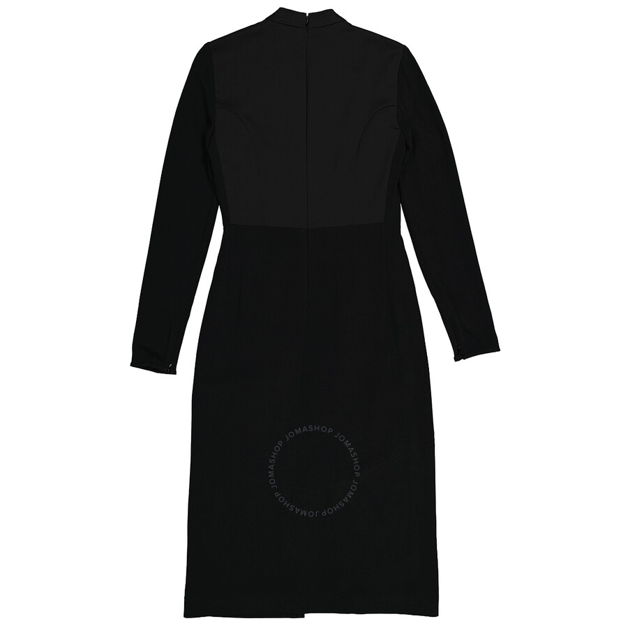 Burberry Ladies Miriam Sheath Black Dress In Black