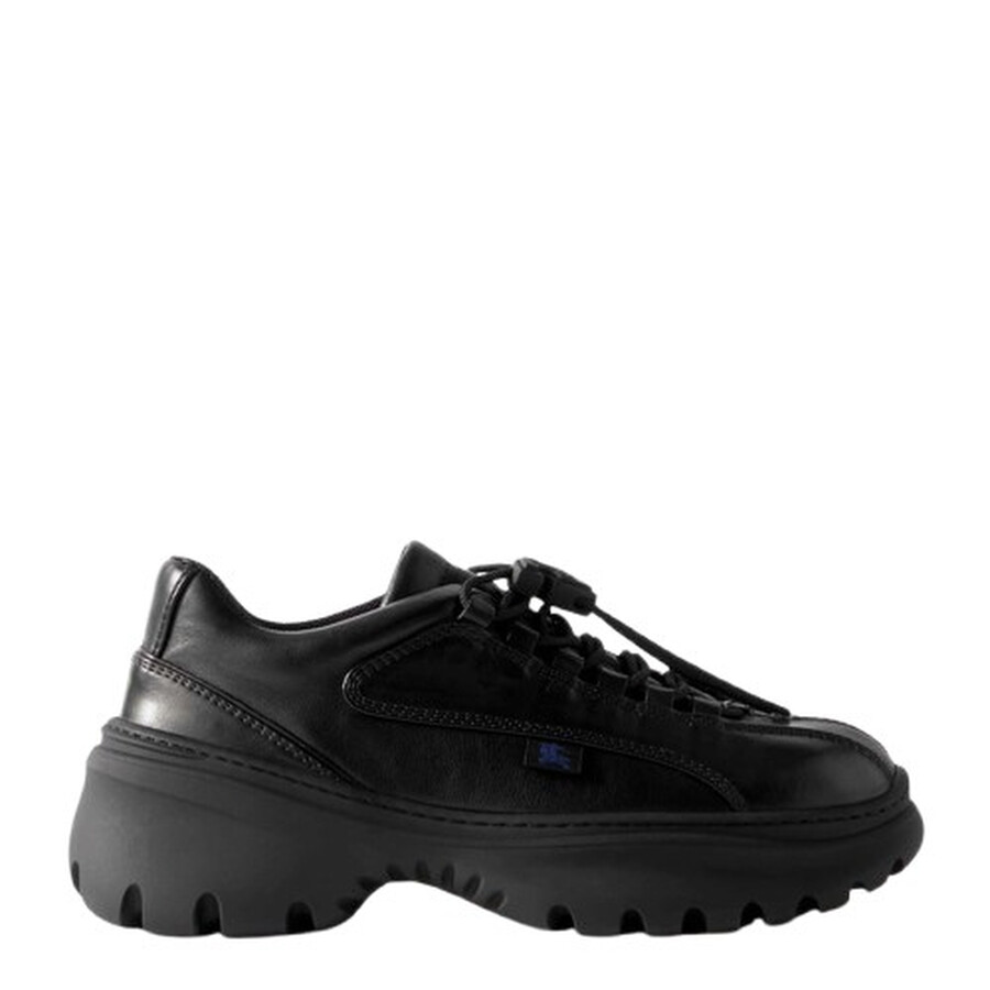 【極美品】　バ−バリ− ス−ツ3点セット　濃紺  38号 Burberry Leather Scoot Lace-Up Sneakers, Brand Size 42 ( US