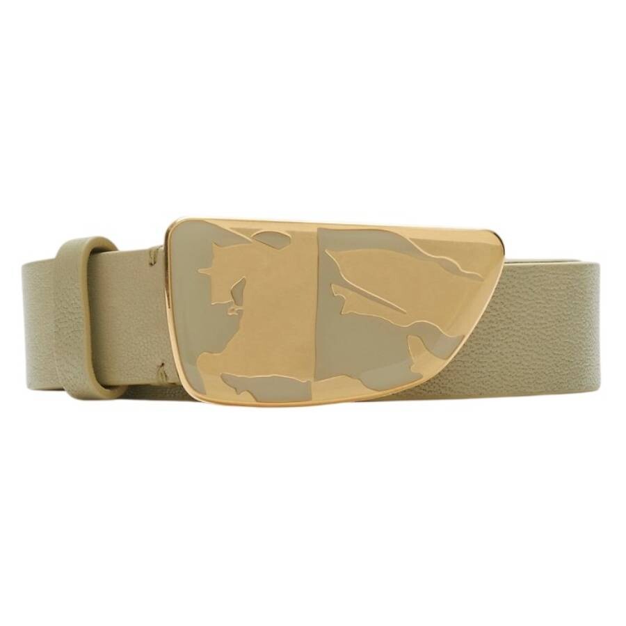 Burberry Leather Shield Ekd Belt