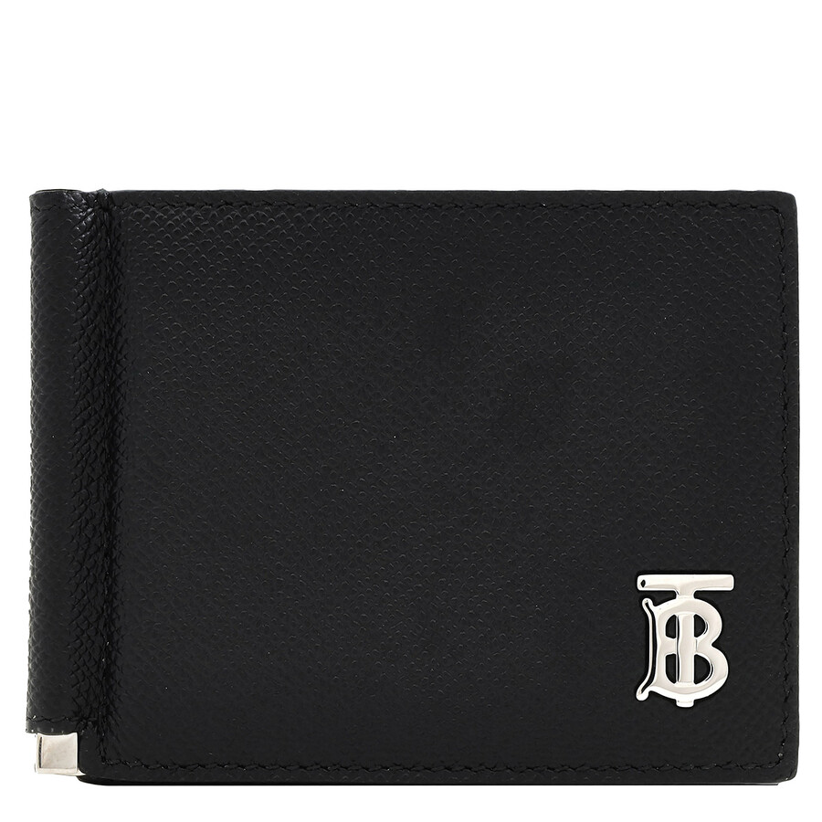 Burberry Leather Wallet In Black