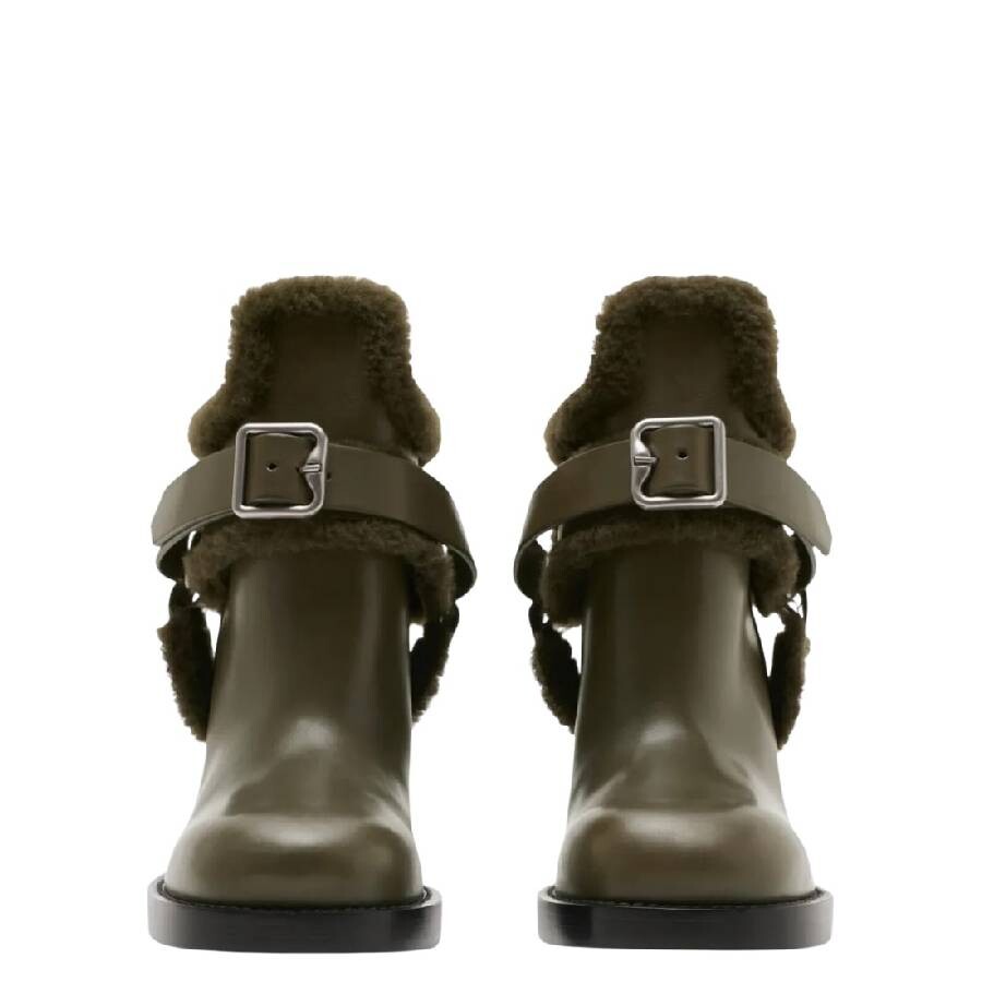 Burberry Leather And Shearl