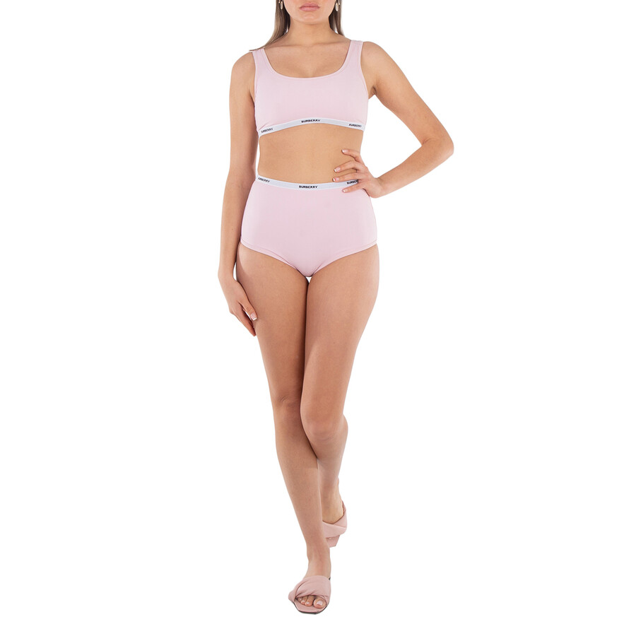 Logo Band Two-Piece Swimsuit