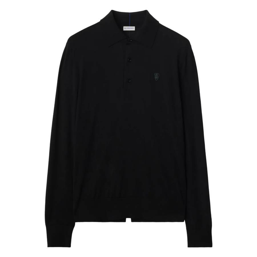 トップス Burberry Big Horse Logo Polo Shirt Burberry Brit Black Large Horse Logo Polo Shirt 60b715s – Bagriculture