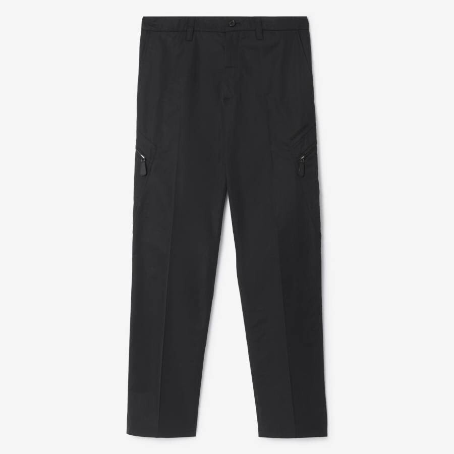 Logo Embroidered Tailored Trousers