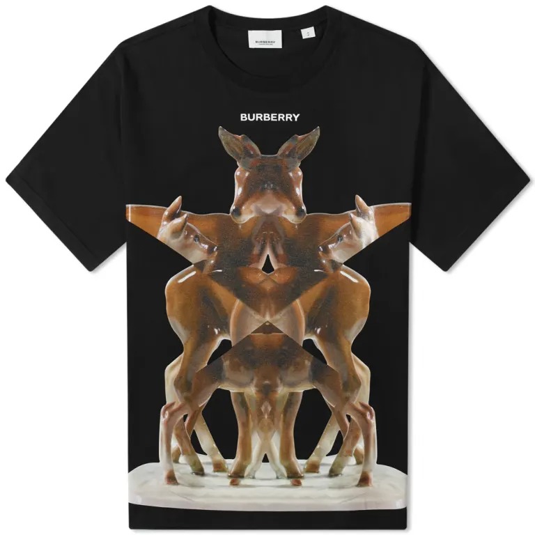 Burberry Logo T Shirt 8122387 A1189 main image 1