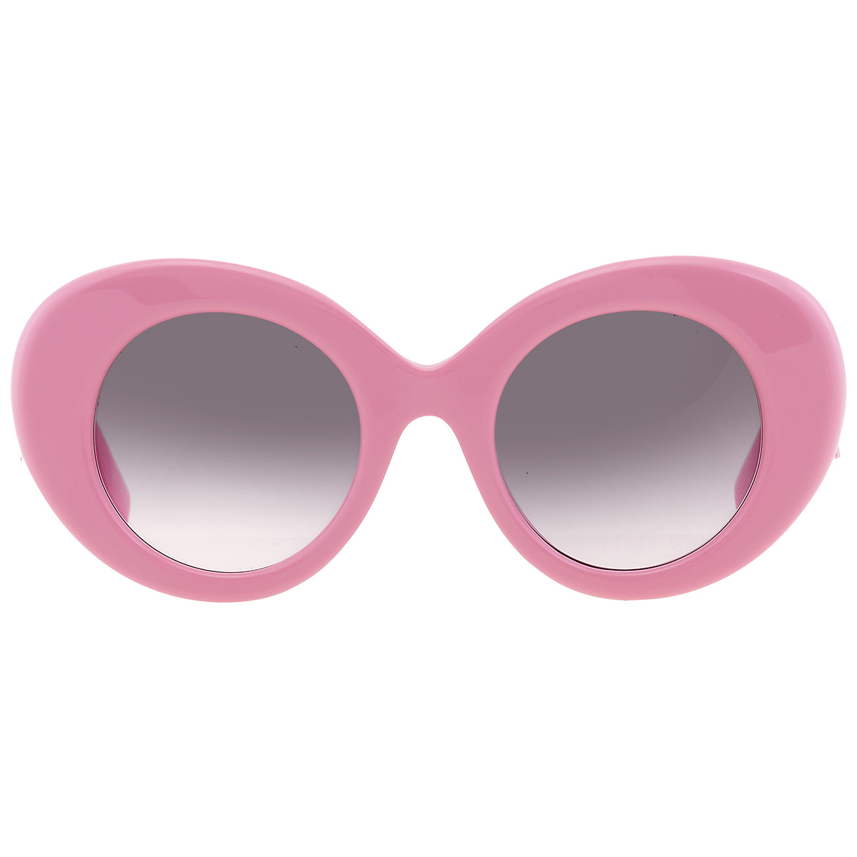 Burberry Margot Rose Gradient Gray Round Ladies Sunglasses BE4370U