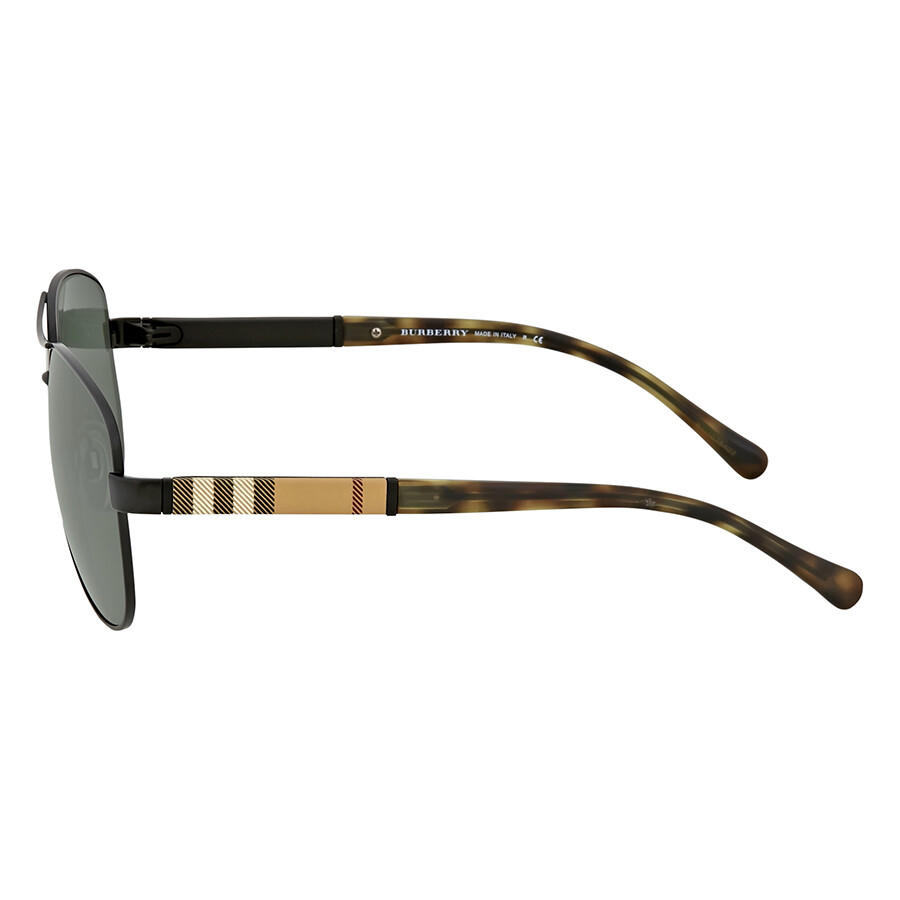 burberry black aviator sunglasses