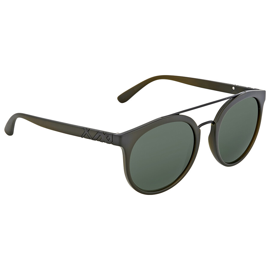 Burberry Matte Green Round Sunglasses Burberry Sunglasses