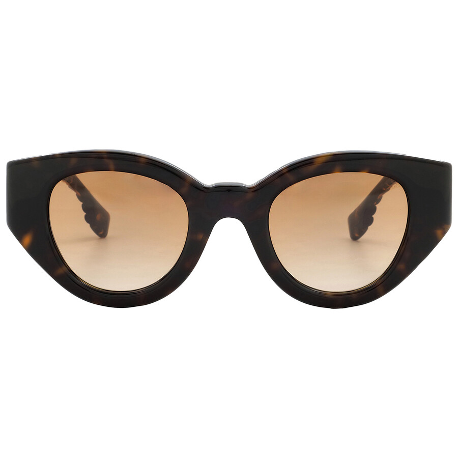 サングラス BURBERRY Woman Sunglasses Brown 0BE4372U 300213 Burberry Marianne Brown Gradient Cat Eye Ladies Sunglasses