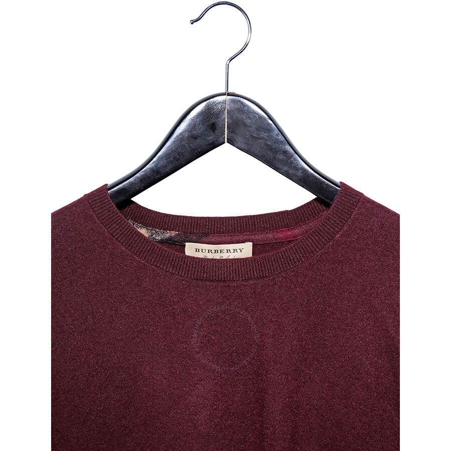 burberry sweater mens purple