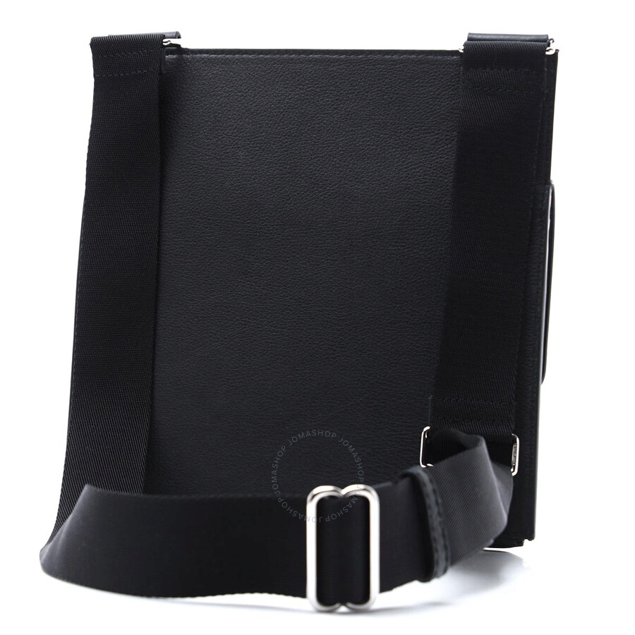 Burberry Men's Black Grainy Crossbody Bag Burberry Handbags