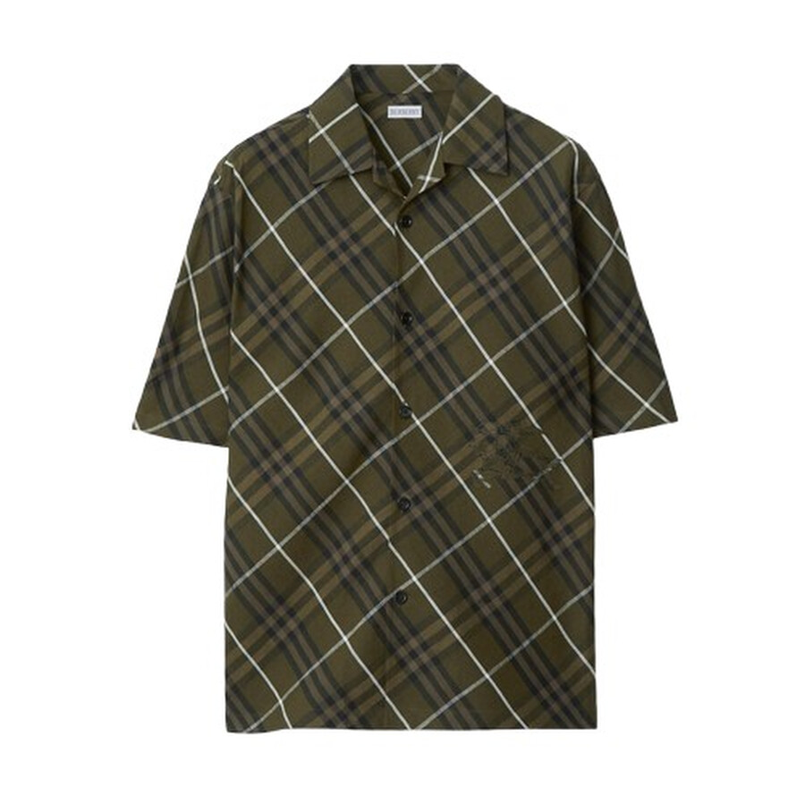 Men's Check Linen Shirt