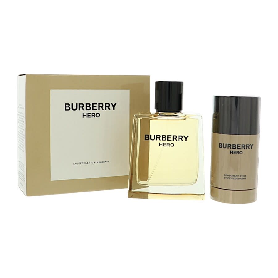 Burberry Men's Hero 2pcs EDT Gift Set Fragrances 3616305188021