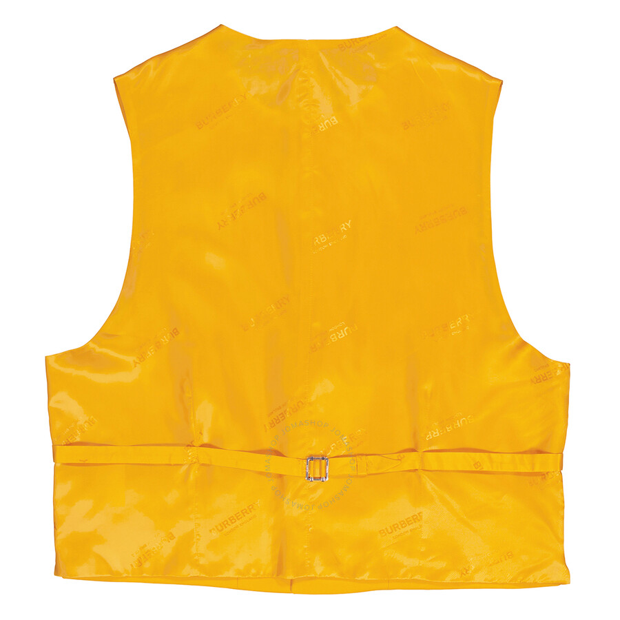 Men's Marigold Wool Waistcoat