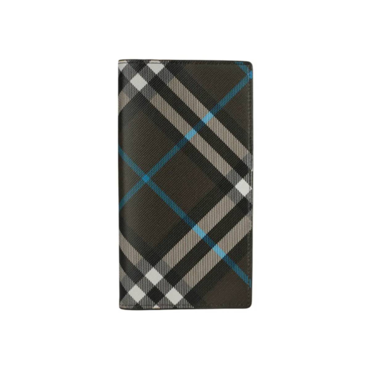 Burberry Men's Signature Canvas Check Wallet 8106567 5045709050081