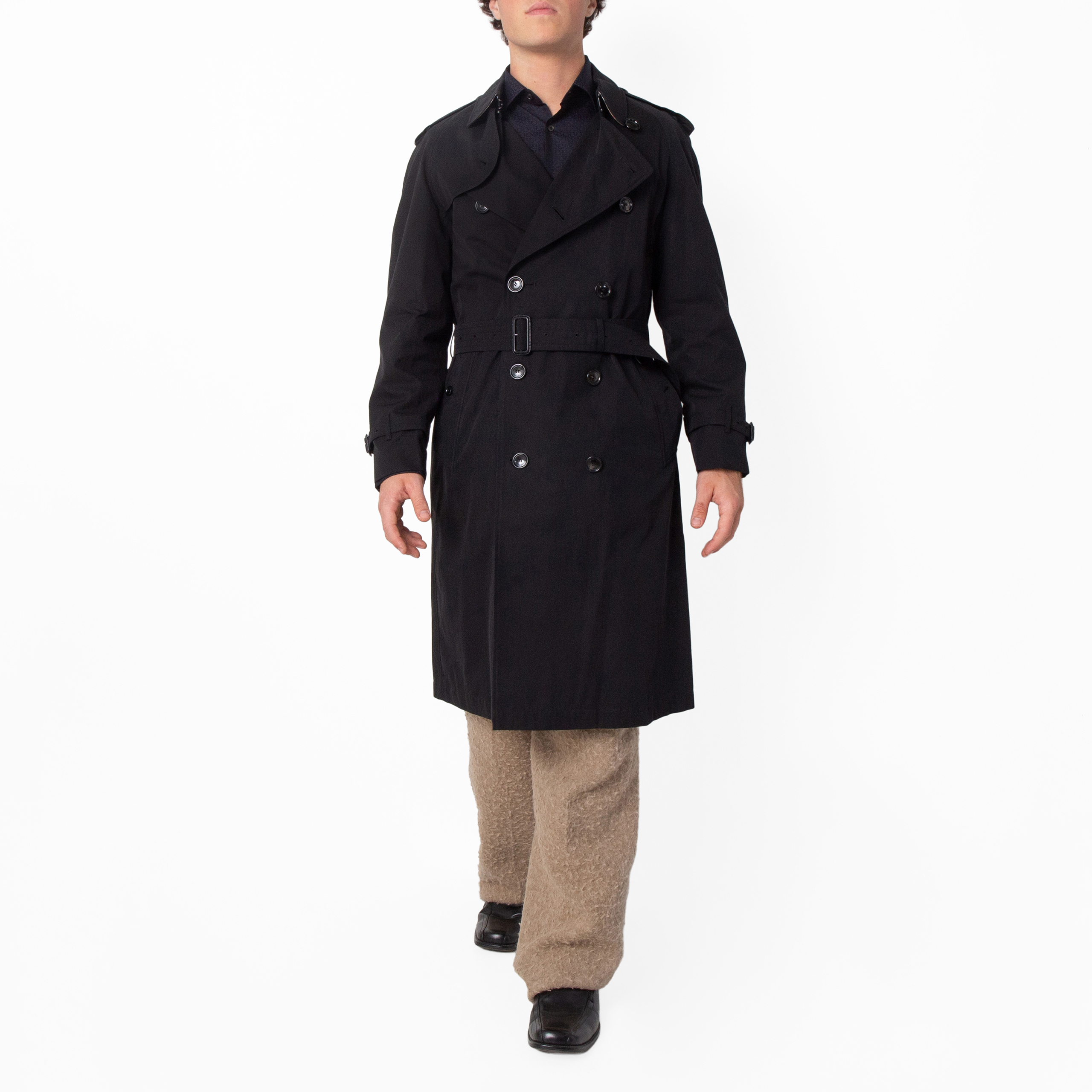 Burberry Men's Westminster Heritage Trench Coat, Brand Size 44