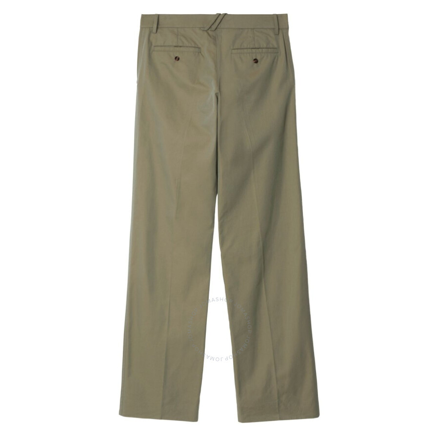 Burberry Straight-leg Cotton Trousers