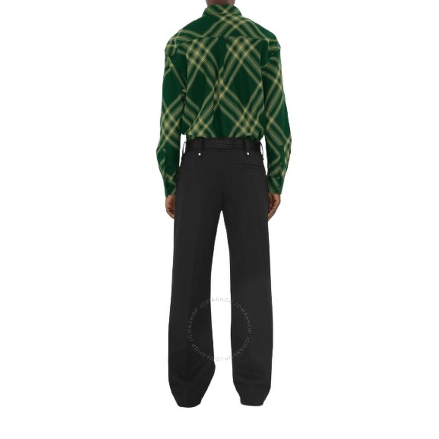 Burberry Check Wool Tailored Jacket
