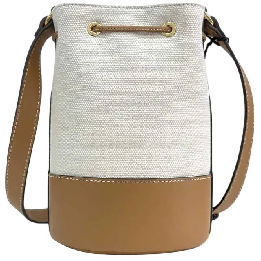 Burberry Mini Canvas Bucket Bag