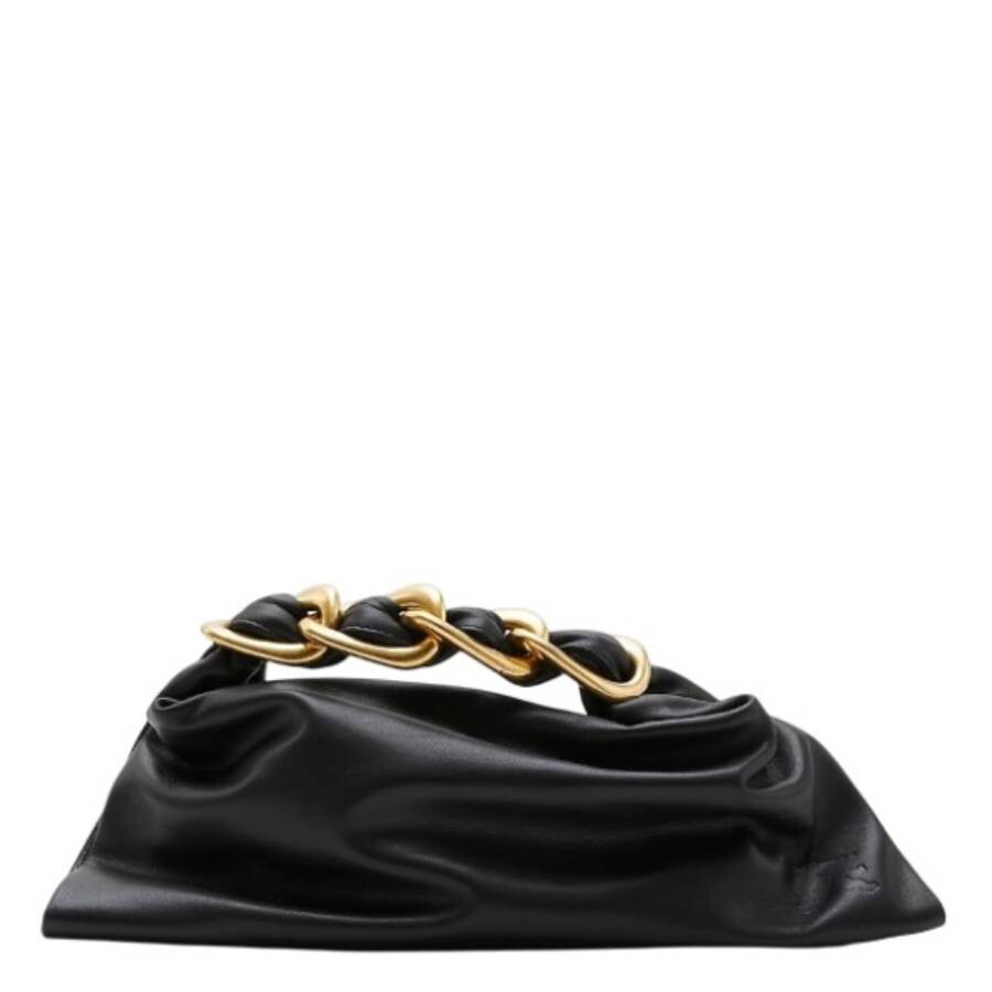 【Burberry】70 EKDレザーミュール 70 EKD leather mules in black - Burberry | Mytheresa