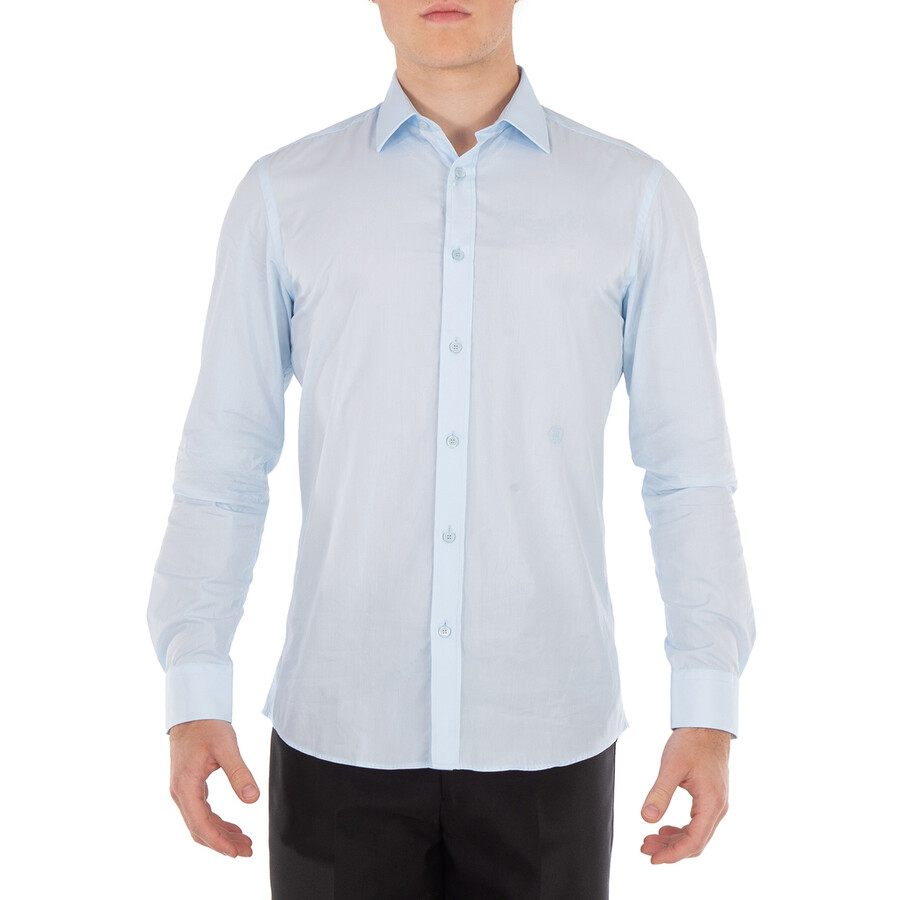 Monogram Motif Cotton Poplin Shirt
