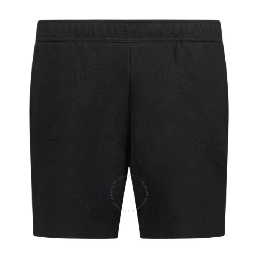 Burberry Morden Ekd Jacquard Shorts In Black