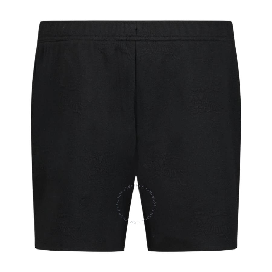 Burberry Morden Ekd Jacquard Shorts In Black