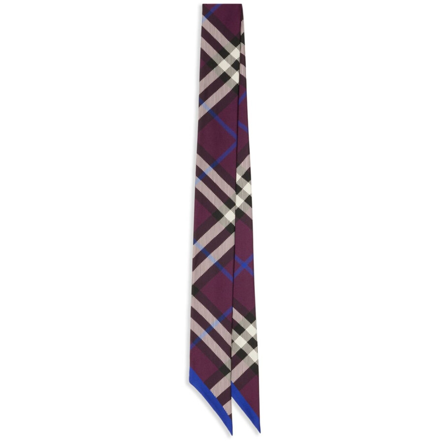 Nova Check Silk Scarf