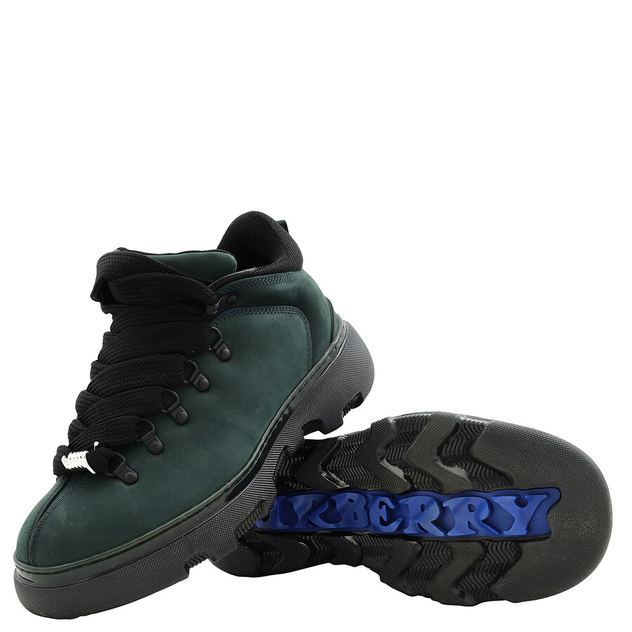 Burberry Nubuck Lace Up Trek Boots