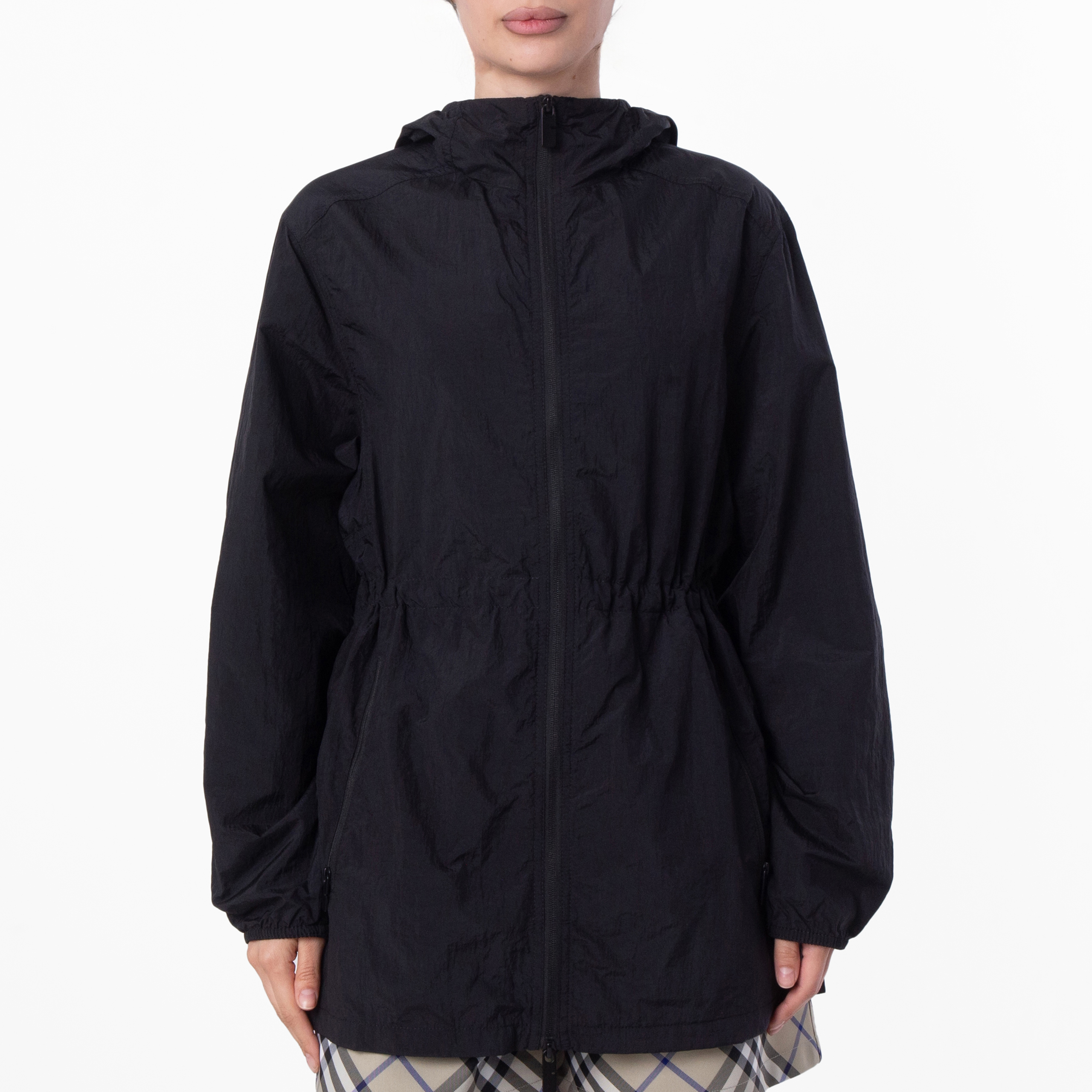 Burberry Nylon Hooded Jacket, Size Small 8093538 - Clothing - Jomashop