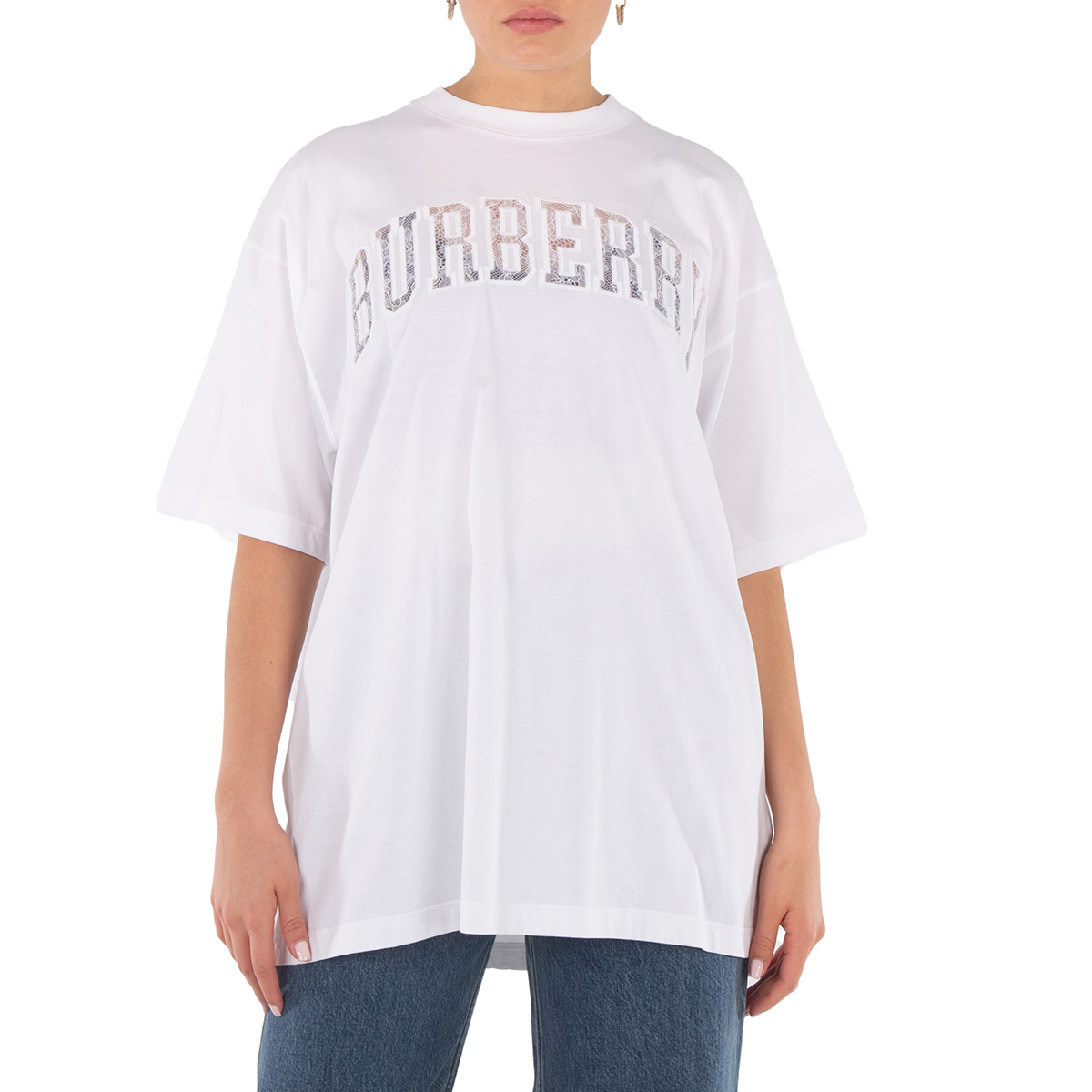 White Lace Logo T-Shirt