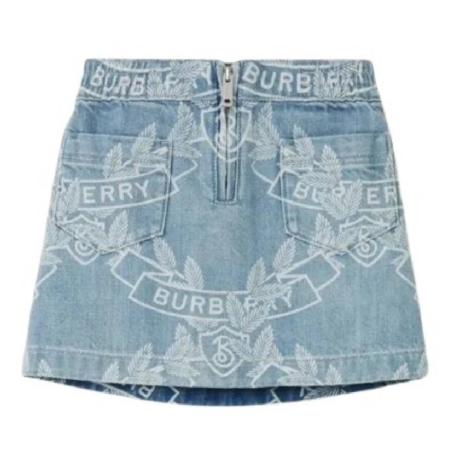 BURBERRYデニム巻きスカート♡14Y164cm BURBERRY denimskirt - メルカリ