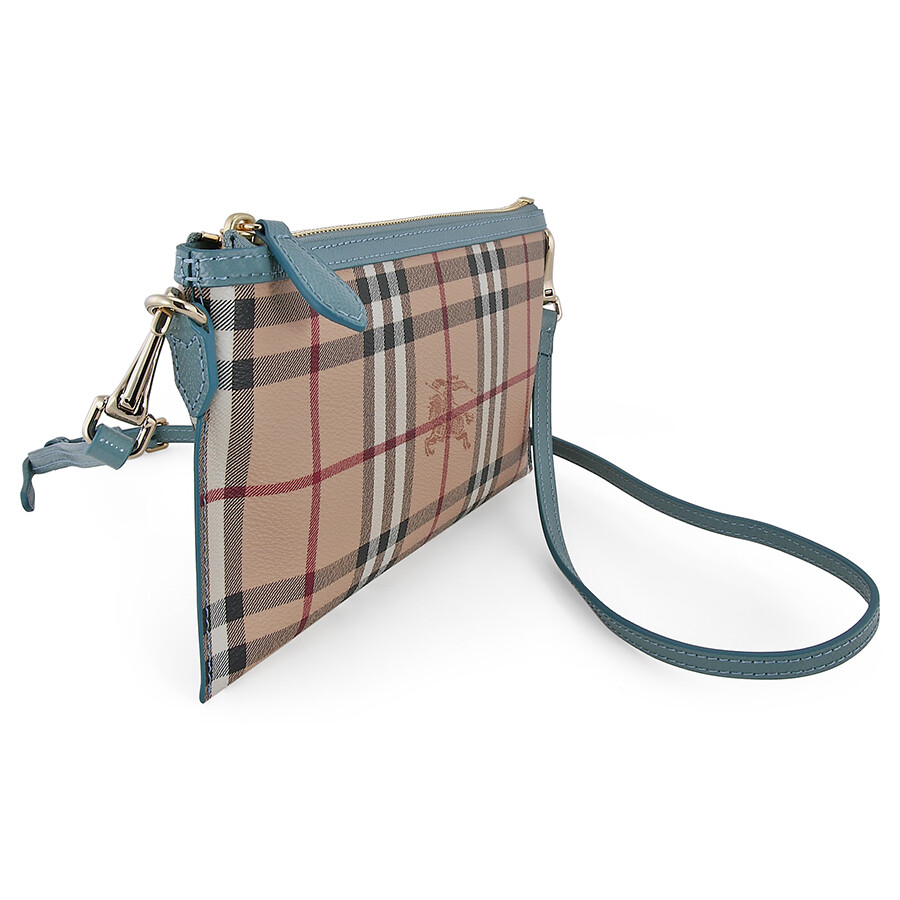 Burberry Peyton Haymarket Check Crossbody Bag 3962984 Burberry