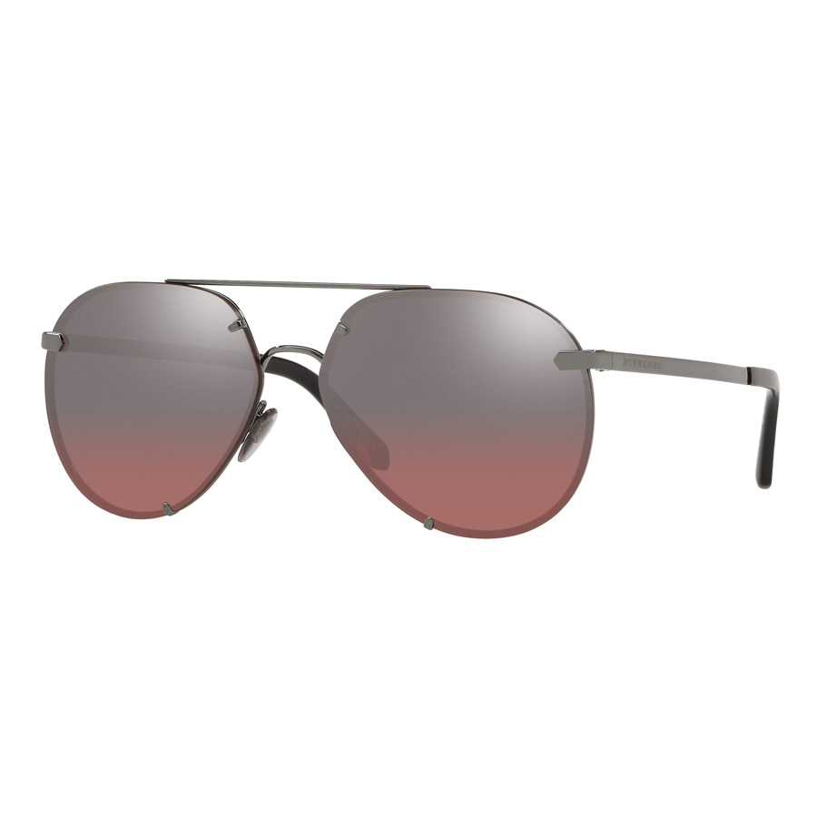 Burberry Rose Mirrored Luxury Sunglasses Burberry Rose 4298 Sunglasses main image 2