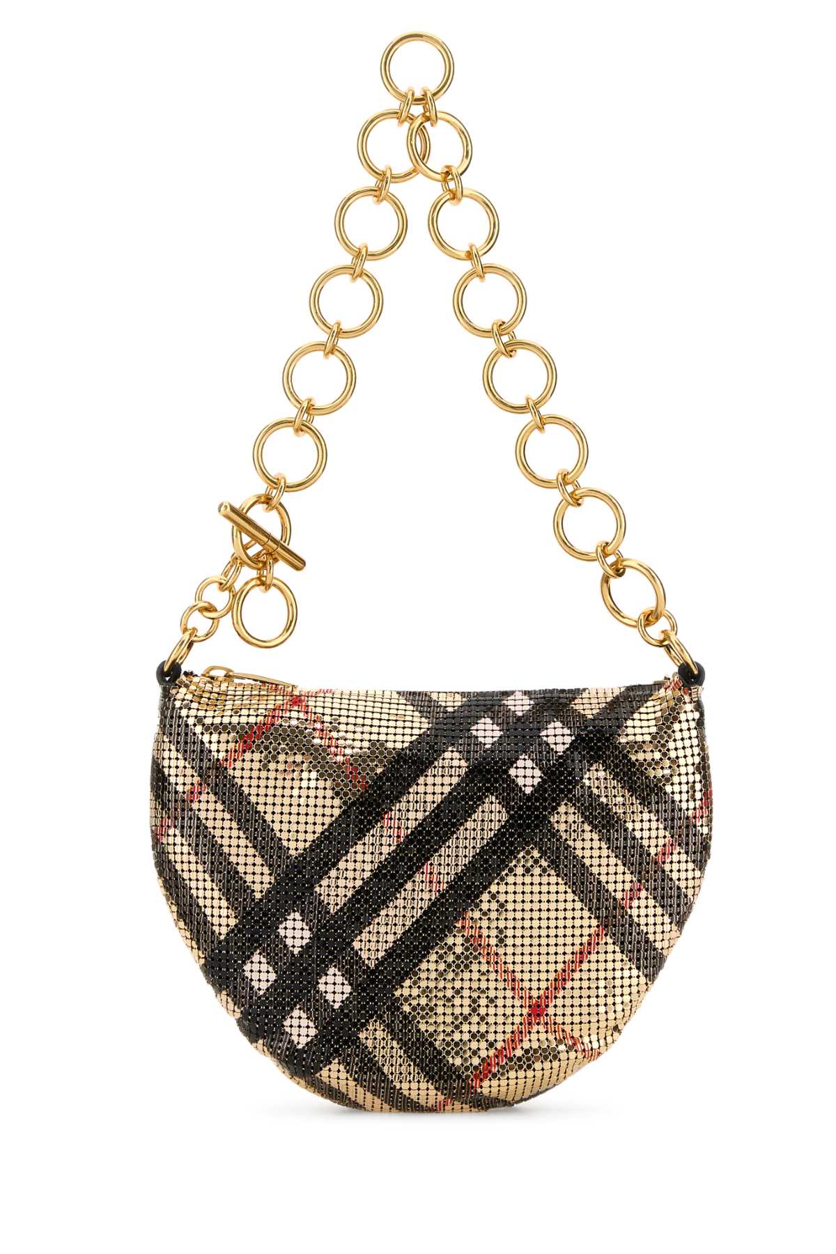Burberry Printed Metal Knit Shoulder Bag 8120748 5045761287074