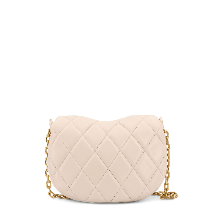Burberry Rocking Horse Quilted Leather Shoulder Bag In Pink