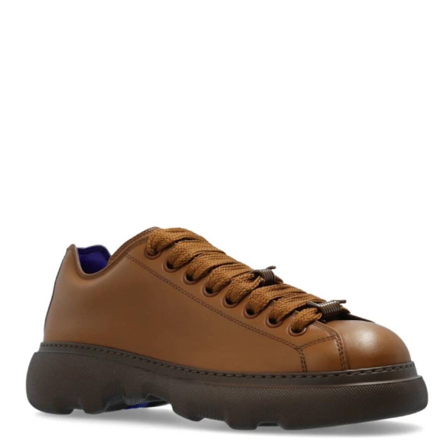 Burberry Leather Ranger Sneakers With Laces