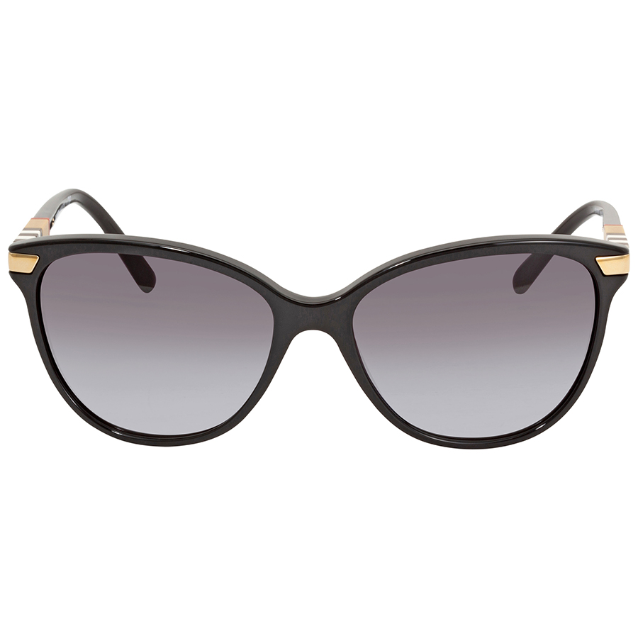 Burberry Regent Grey Gradient Cat Eye Ladies Sunglasses BE4216