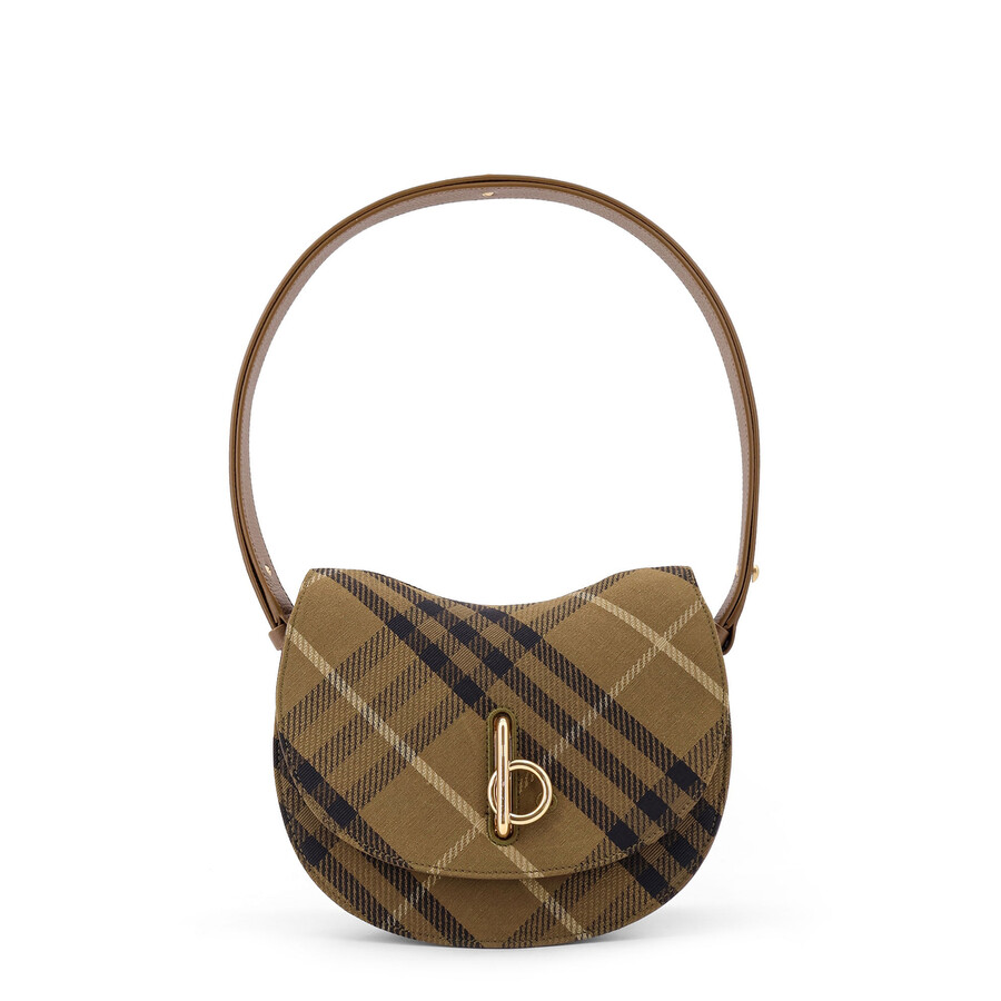 Burberry Rocking Horse Shoulder Bag In Brown
