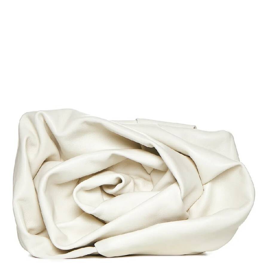 Burberry Rose Clutch Bag In White