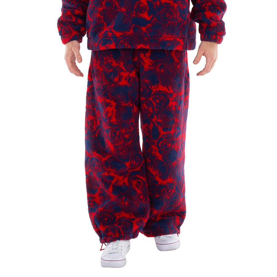 Rose Print Fleece Trousers