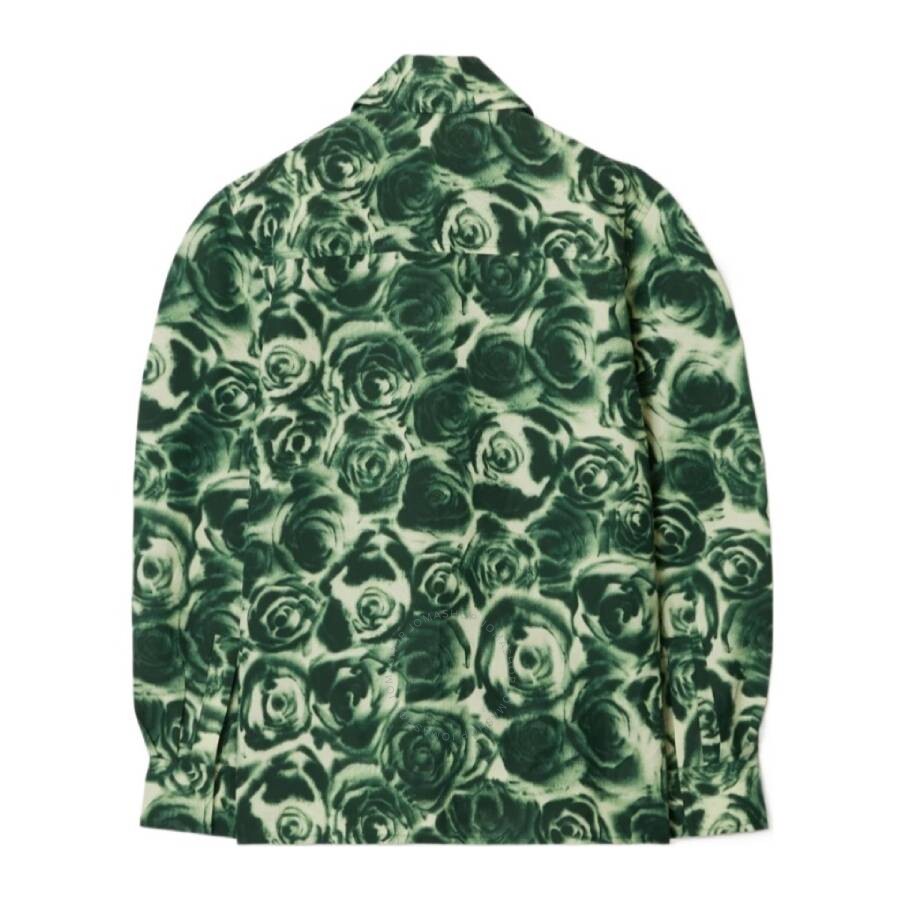 Burberry Floral Pattern Long-sleeved Shirt