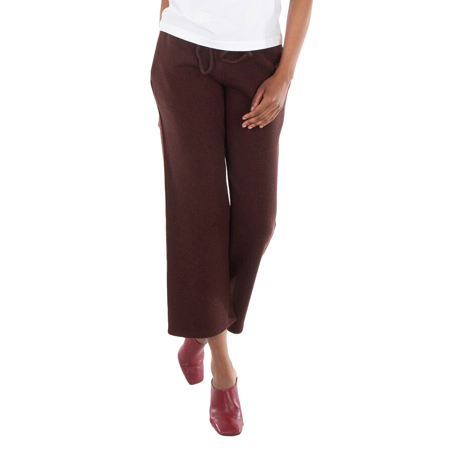Rose Wool Blend Track Pants, Size X-Small